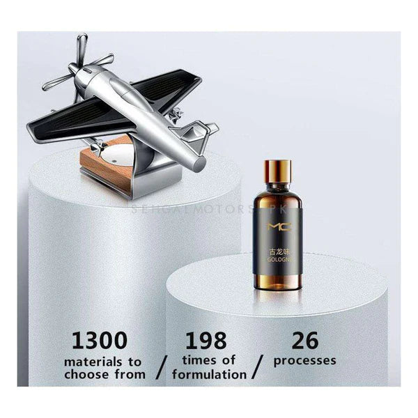 Solar Aircraft Car Perfume Car Deodorisation Fragrance Aromatherapy - Multi Fragrance Aeroplane