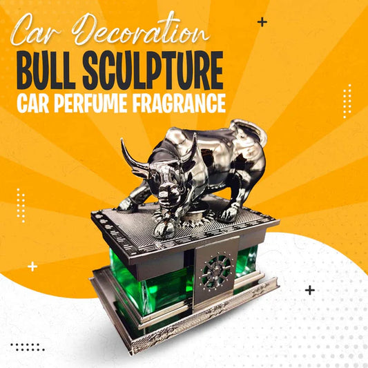 Car Decoration Bull Sculpture Car Perfume Fragrance For Dashboard V1 - Multi Color HURRY! ONLY 1 LEFT IN STOCK.