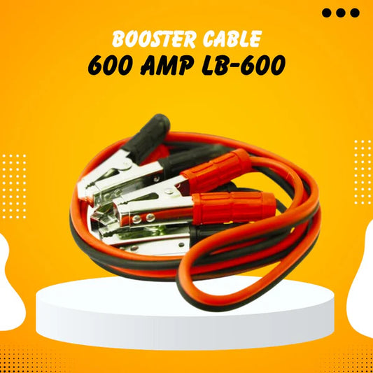 Maximus Booster Cable 500/600 AMP - Emergency Battery Booster Jump Starter