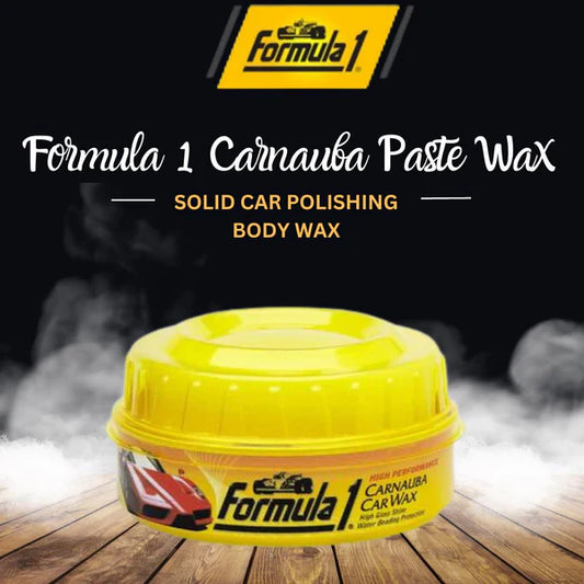 Formula 1 Carnauba Paste Wax 230g - Solid Car Polishing Body Wax