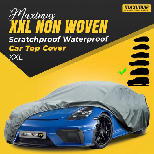 Maximus XXL Non Woven Car Top Cover - XXL Cross Over Size - Scratchproof Waterproof